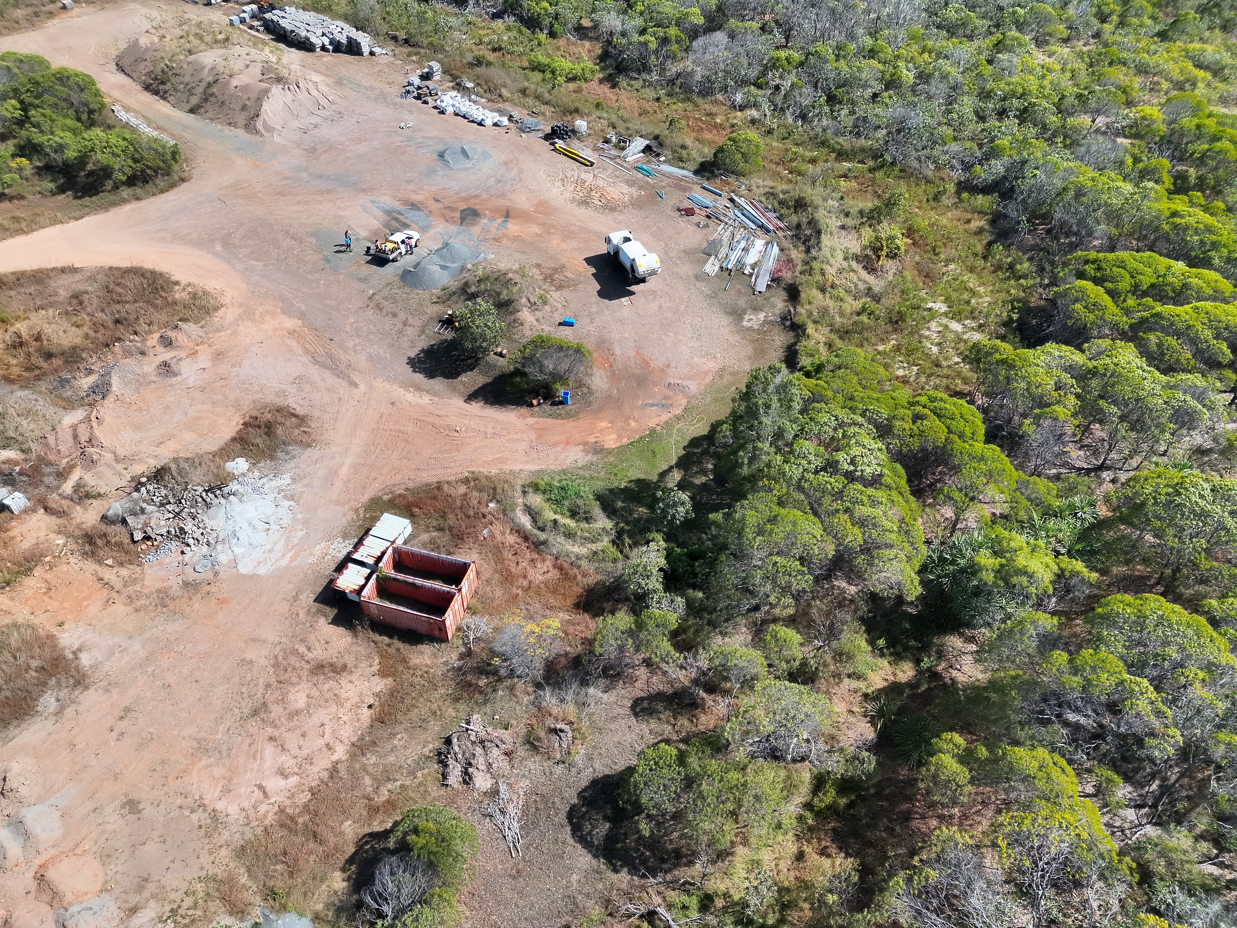 Stockpile Area